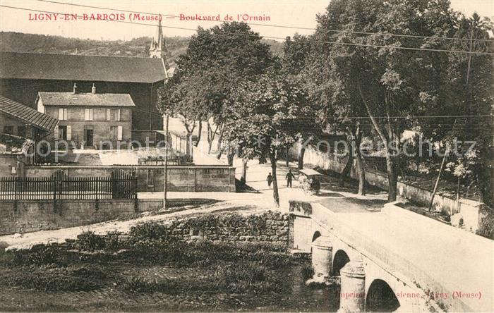 Ligny-en-Barrois Boulevard de l'Ornain
