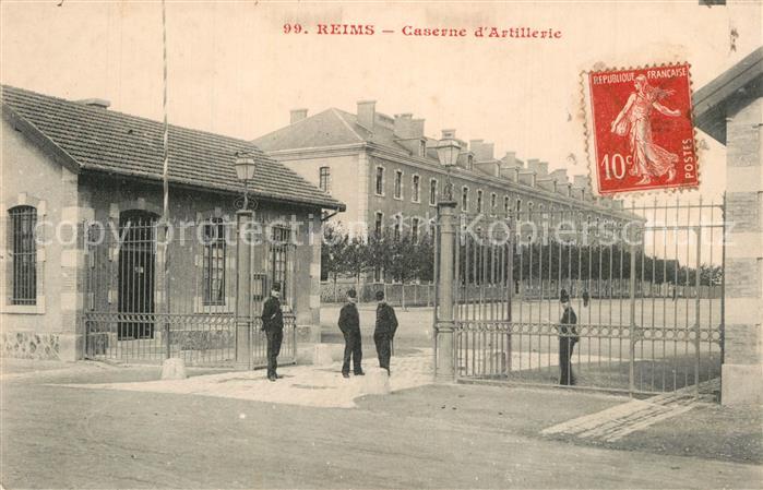 Reims Champagne Ardenne Caserne d_Artillerie