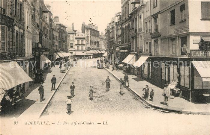 Abbeville 80 Somme Rue Alfred Cendré
