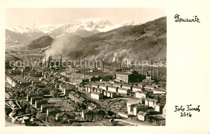 Donawitz Panorama Industrie Alpen