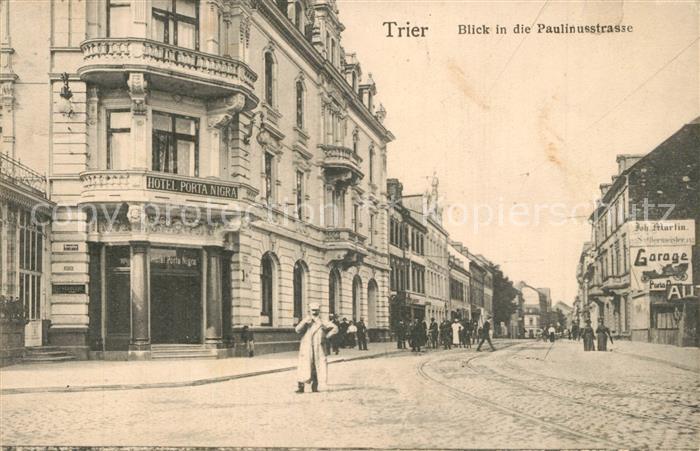 Trier Blick in die Paulinusstrasse