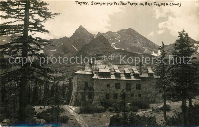 Hala Gasienicowa Schronisko Pol. Tow Berghotel Tatra