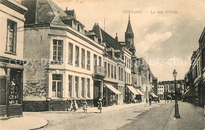 Bapaume Rue d_Arras Prüfstempel