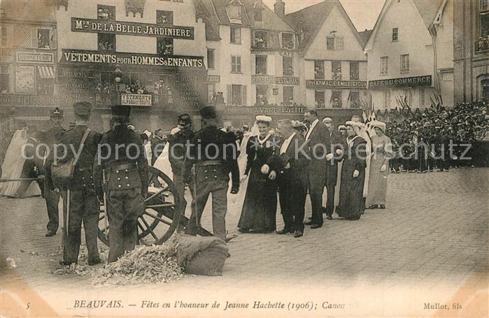 Beauvais 60 Fêtes en l_Honneur de Jeanne Hachette C
