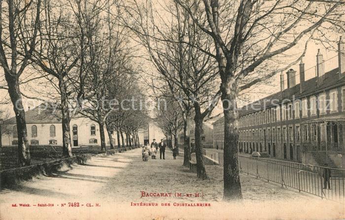 Baccarat Intérieur des Cristalleries