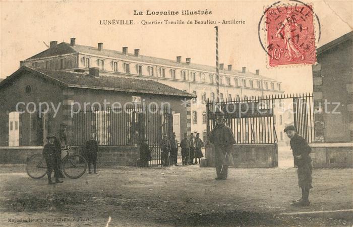 Luneville Quartier Treuille de Beaulieu Artiellerie