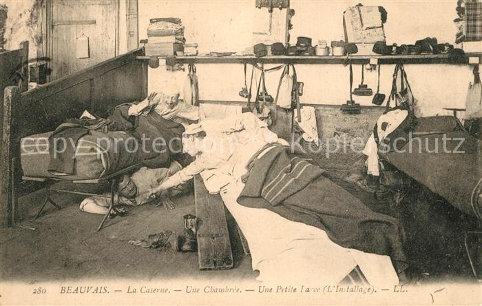 Beauvais 60 Une chambre de la Caserne