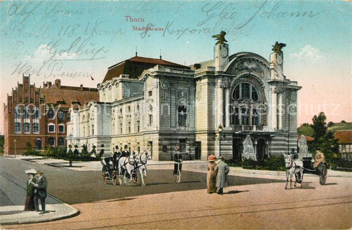 Thorn Westpreussen Torun Stadttheater