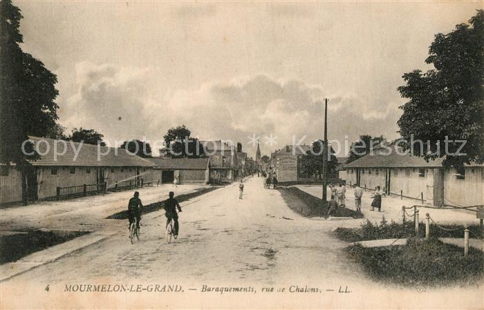 Mourmelon-le-Grand Baraquements Rue de Chalons