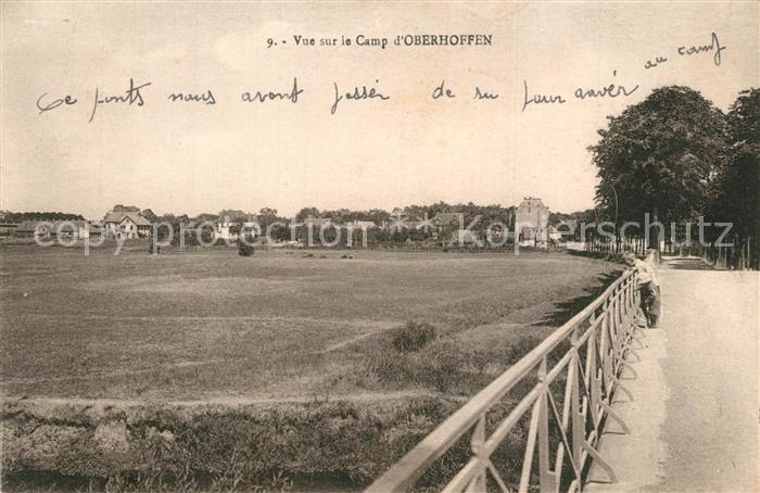 Oberhoffen-sur-Moder Vue sur le camp
