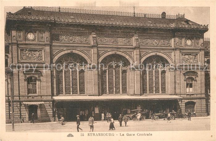 Strasbourg Alsace Gare Centrale Bahnhof
