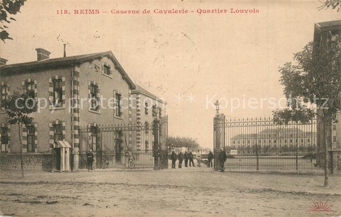 Reims Champagne Ardenne Caserne de Cavalerie Quartier Louvois