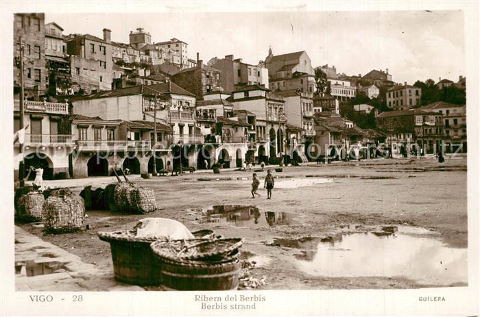 Vigo Galicia Espana Ribera del Berbis Strand