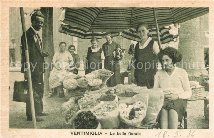 Ventimiglia Liguria La belle fioraie