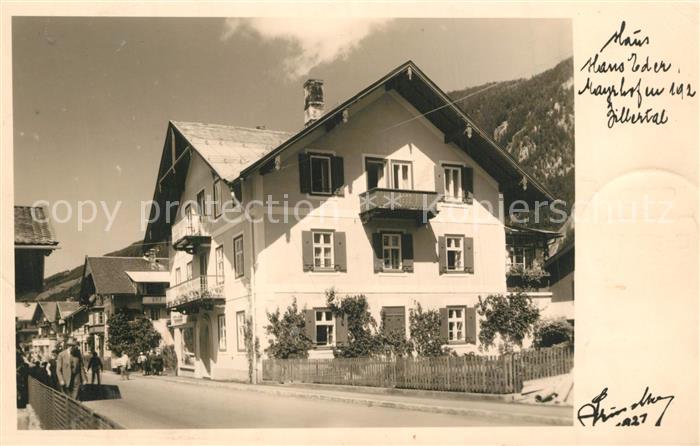 Mayrhofen Zillertal Gaestehaus Pension Haus Eder