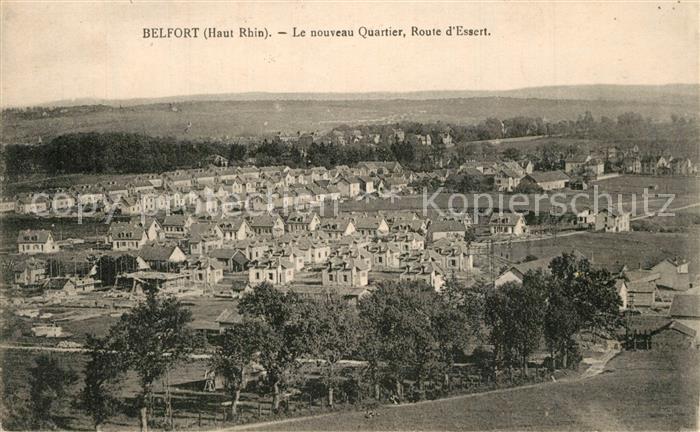Belfort Alsace Nouveau Quartier Route d Essert