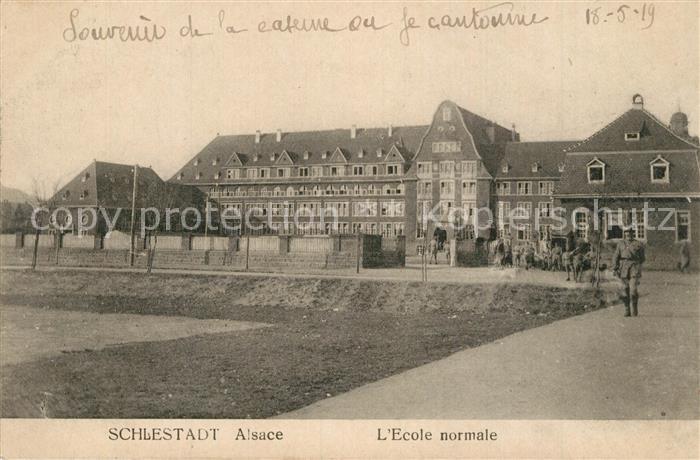 Schlestadt Ecole normale