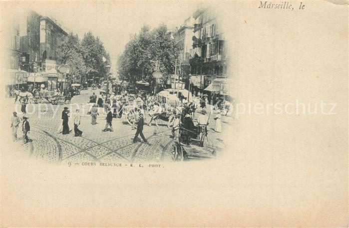 Marseille Bouches-du-Rhone Cours Belsunce