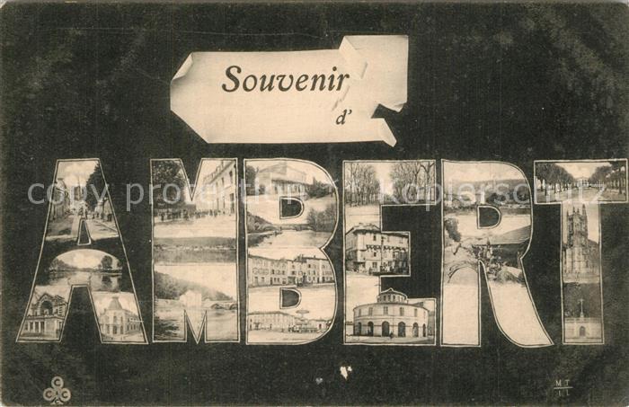 Ambert Souvenir de la ville