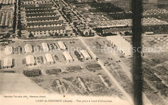 Camp de Sissonne Vue aérienne
