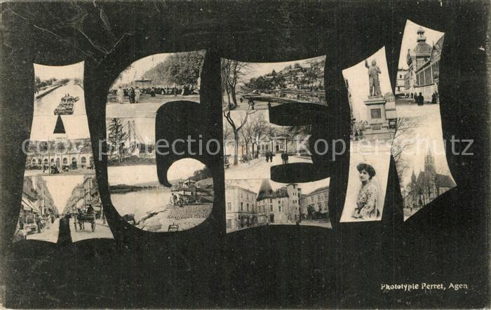 Agen Lot et Garonne Souvenir de la ville