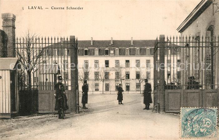 Laval Mayenne Caserne Schneider
