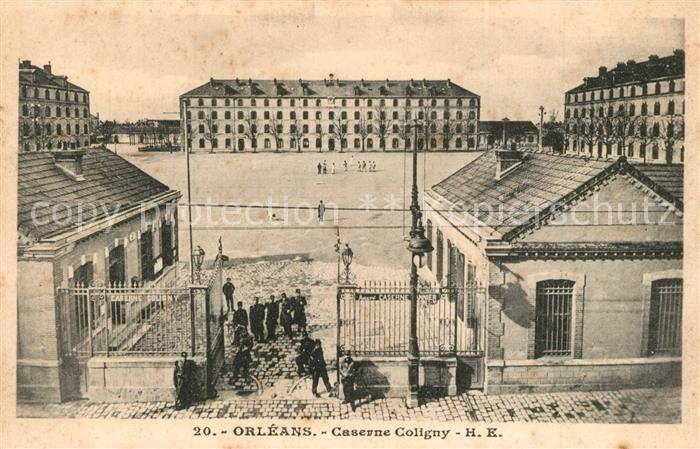 Orleans Loiret Caserne Coligny