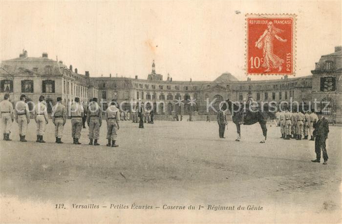 Versailles Yvelines Petites Ecuries Caserne du 1er Régiment du Génie