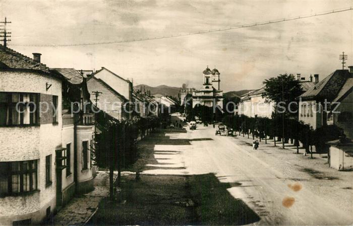 Poprad Hauptstrasse Innenstadt Kirche