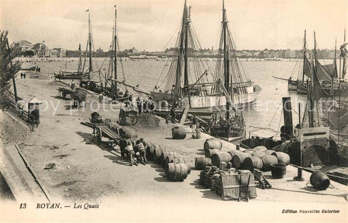 Royan 17 Les Quais Bateaux