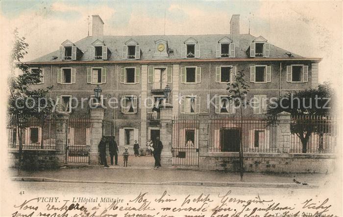 Vichy Allier Hôpital Militaire
