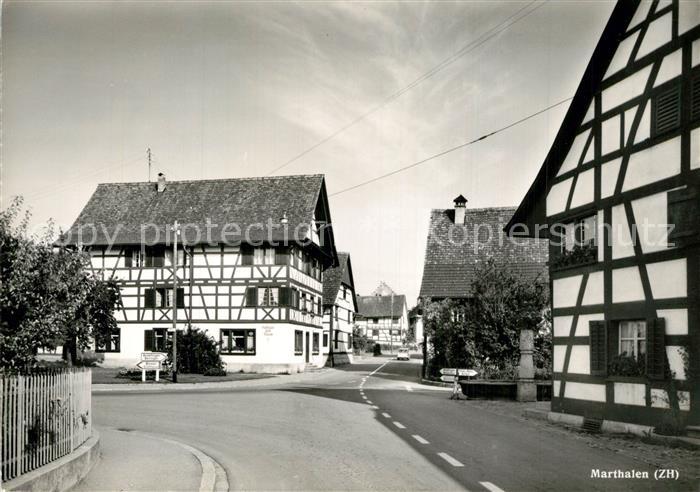 Marthalen Hauptstrasse Fachwerkhaeuser