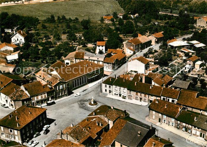 Damvillers Place du Maréchal Gérard vue aérienne