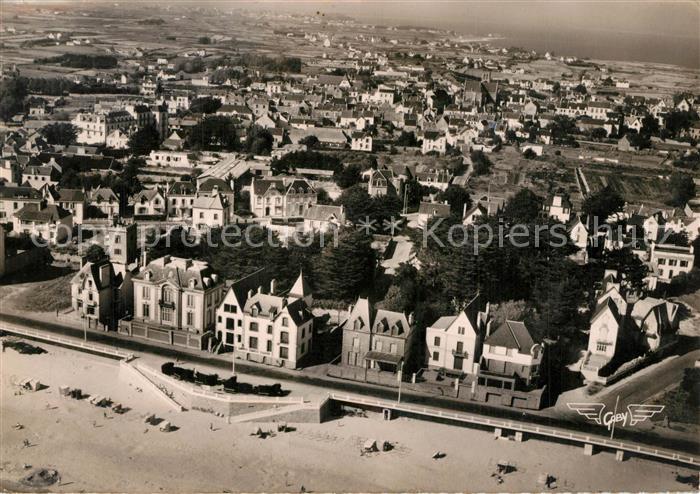 Quiberon Morbihan Boulevard Chanard vue aérienne