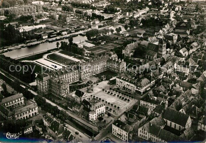 Saverne Bas Rhin Alsace Chateau des Rohan et centre de la ville