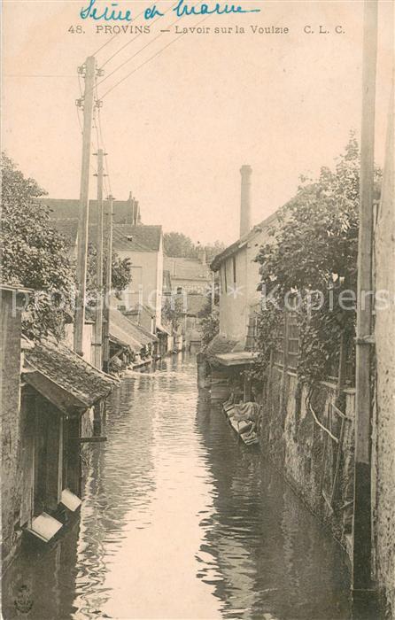 Provins Lavoir sur la Voulzie