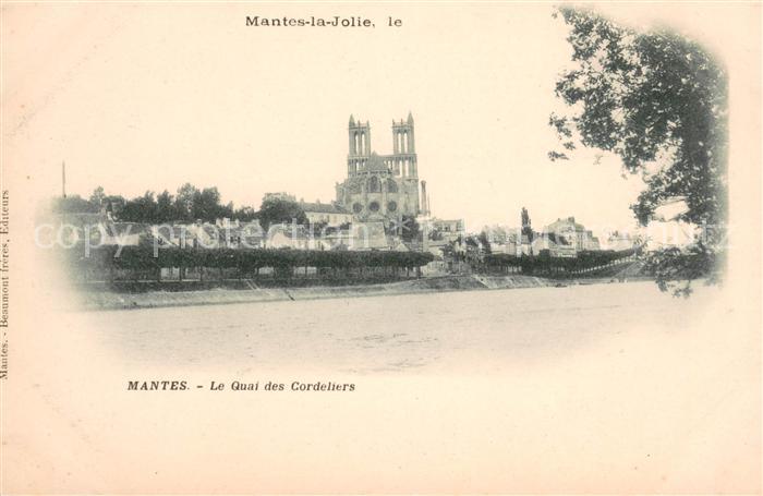 Mantes-la-Jolie Quai des Cordeliers