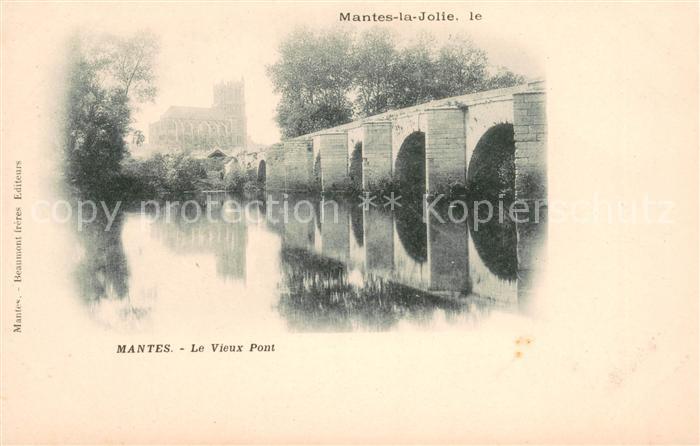 Mantes-la-Jolie Vieux pont