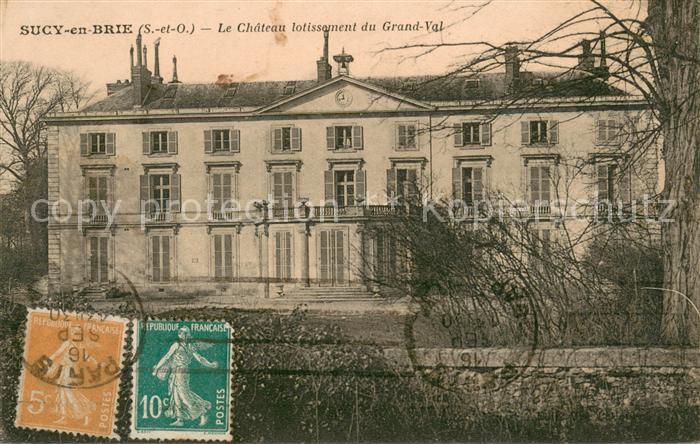 Sucy-en-Brie Chateau lotissement du Grand Val