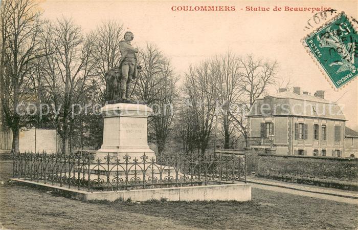 Coulommiers Statue de Beaurepaire