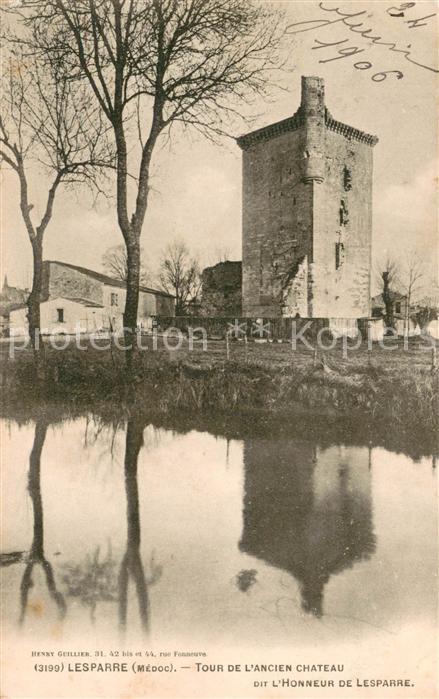 Lesparre-Medoc Tour de l'ancien Chateau