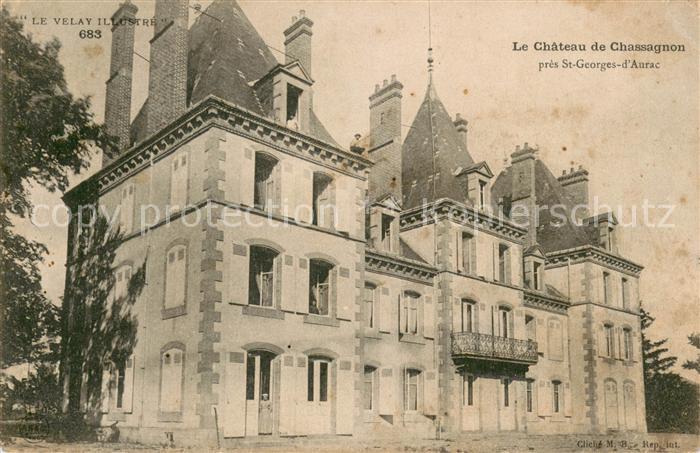 Saint-Georges-d Aurac Chateau de Chassagnon