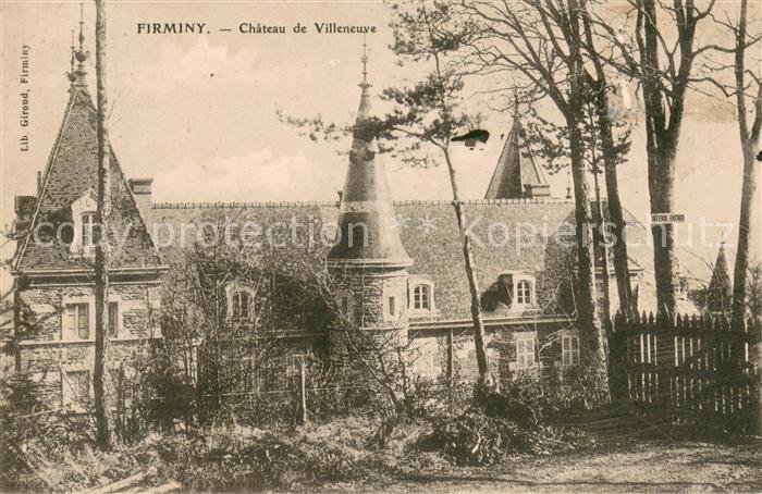 Firminy Chateau de Villeneuve