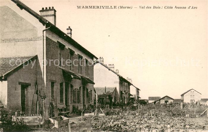 Warmeriville Val de Bois Cités Jeanne d Arc