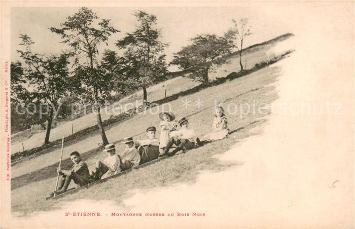 Saint-Etienne 42 Loire Montagnes Russes au Bois Noir