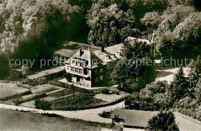 Wingst Hotel Restaurant Waldschloesschen Dobrock Fliegeraufnahme