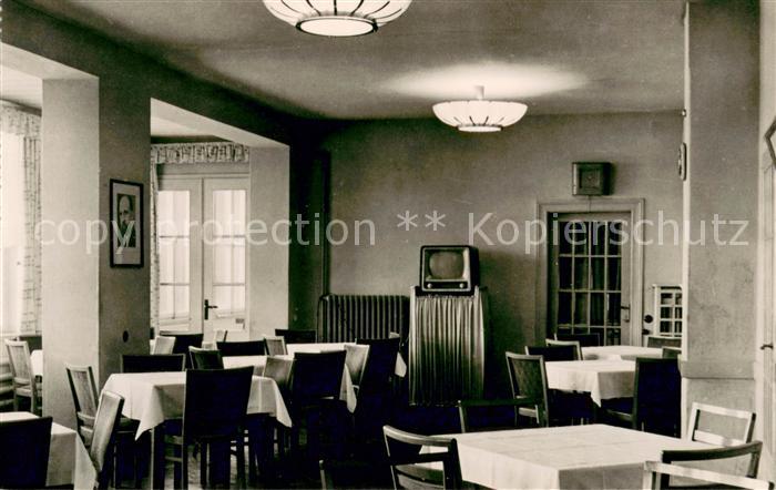 Oberbaerenburg Baerenburg FDGB Erholungsheim Neues Leben Speisesaal