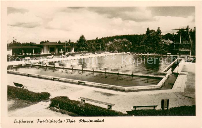 Friedrichroda Schwimmbad Freibad