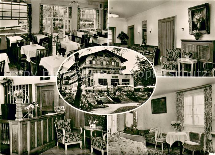 Bad Wiessee Kurhotel Seegarten Restaurant Terrasse