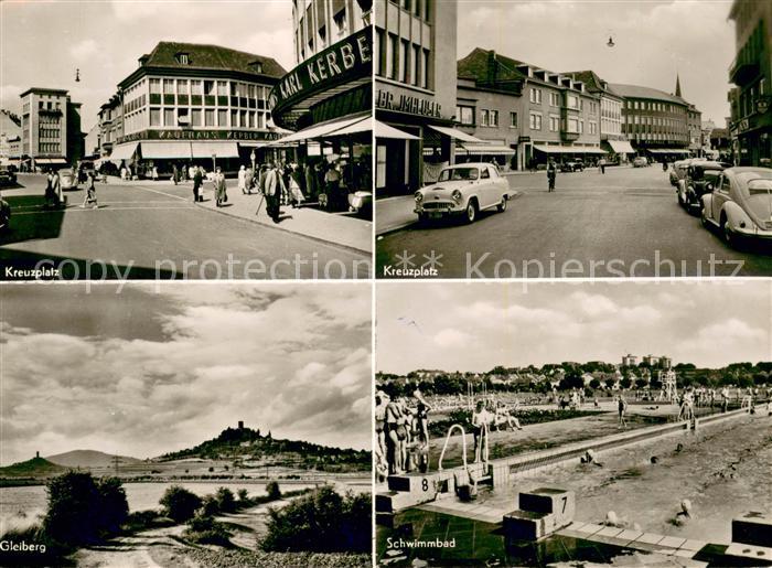 Giessen Lahn Kreuzplatz Gleiberg Schwimmbad Freibad